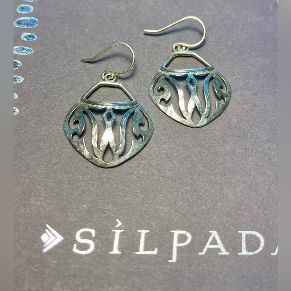 Silpada “Parisian Bistro” Earrings - Picture 2 of 7